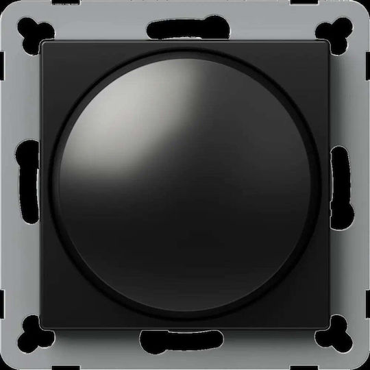 Mechanismus Für Dimmerschalter LED Rotierend In Schwarz Farbe