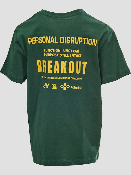 Детско T-shirt Зелен