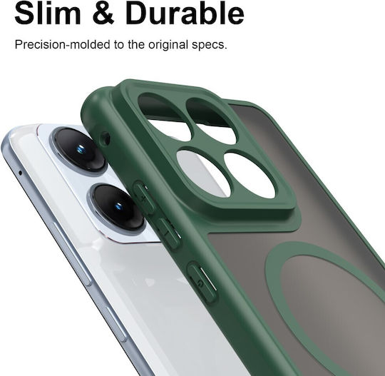 SSCase Plastic Green Back Cover (Motorola Edge 70 Fusion 5G)