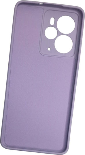 Naxius Silicone Back Cover 1.8mm Purple for Realme 14