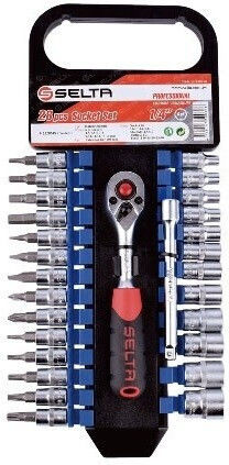 Selta Sockets with 1/4" Frame Host Set 27 Pieces