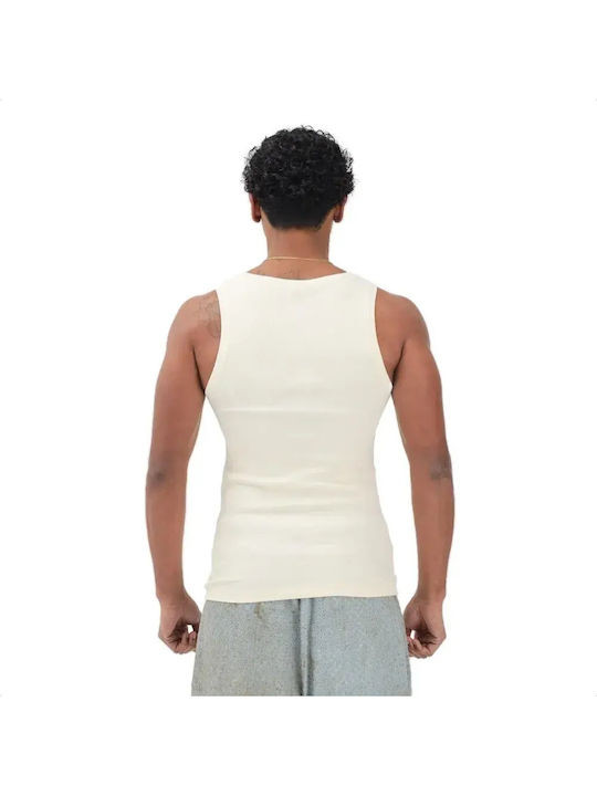 Herrenbluse Beige