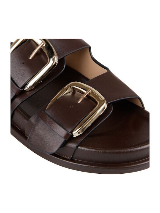 Sandale Casual Damă Anatomici Flatforme Maro