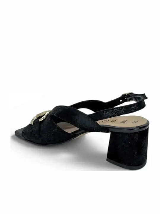Sandale Elegante Damă Din Piele Negre