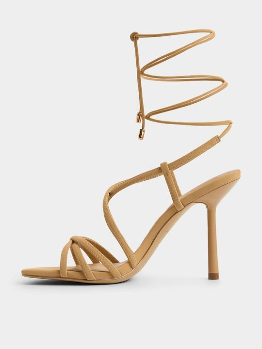 Damen Sandalen Beige