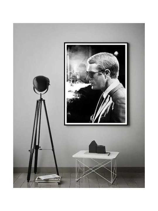 Fine Art Print Плакат Steve Mcqueen Smoking 30x40cm