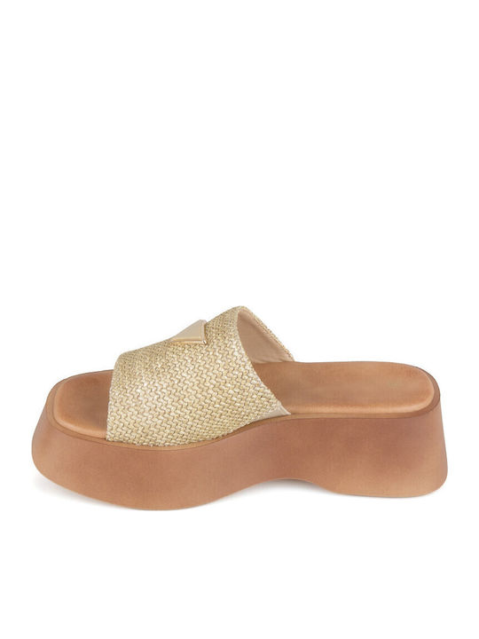 Summer Women's Beige Platforms