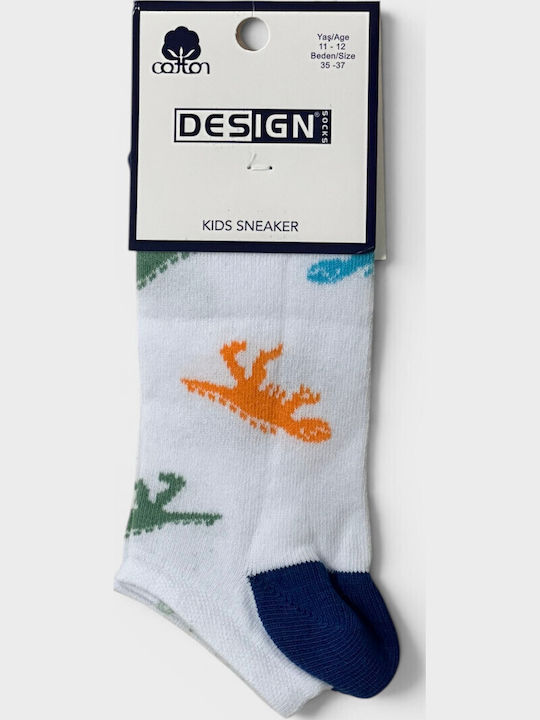 Design Socks Αθλητικά Παιδικά Σοσόνια Πολύχρωμα 6 Ζευγάρια