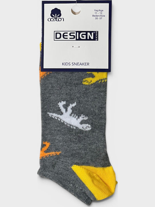 Design Socks Αθλητικά Παιδικά Σοσόνια Πολύχρωμα 6 Ζευγάρια