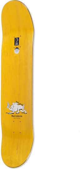 Polar Skateboard Kurzboard Gelbe