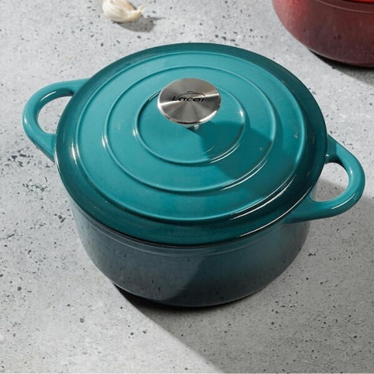 Lacor Cratiță Rotundă Din Fontă 20x20cm 2.5lt