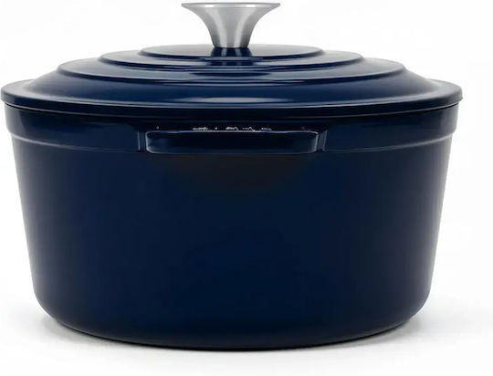 HKoenig Oval Cast Iron Dutch Oven 45cm 7.7lt