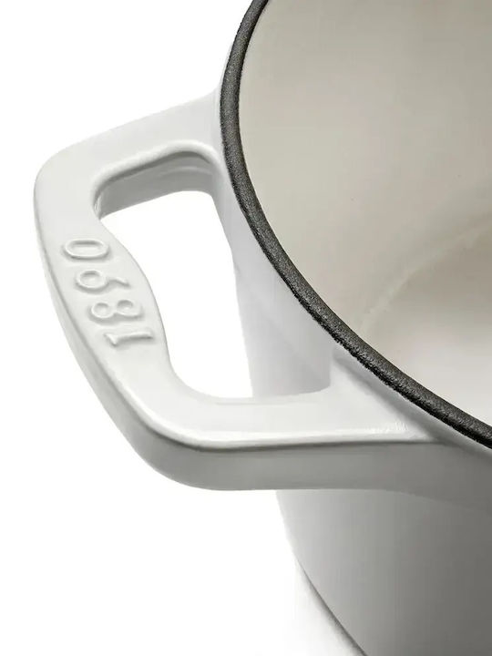 HKoenig Oval Gusseisen Niederländische Ofen 7.7lt