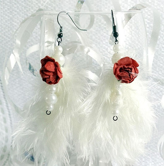 Pene Decorative Ornamentale Albe 5-12cm 10g
