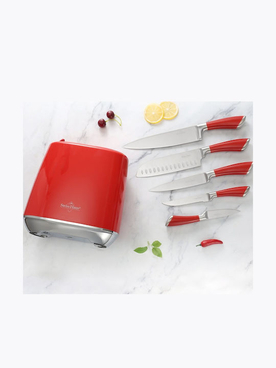 Swiss Haus Knife Set Made of Stainless Steel 6 Pieces