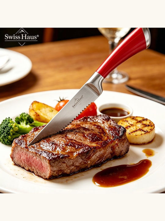 Swiss Haus Knife Set Made of Stainless Steel 6 Pieces