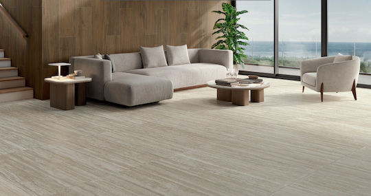 Floor / Wall Interior Porcelain Matte Tile 120x60cm Beige