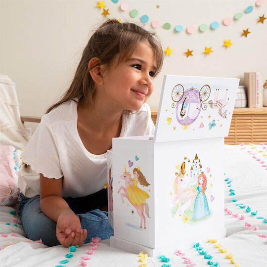 Alouette Children's Fabric Multicolour Storage Box 24.13x19.7x24.13cm