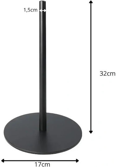 Verk Group Metallic Black Paper Towel Holder