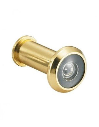Door Viewer Pedret Gold Doors 50-80mm Hole Diameter 16mm