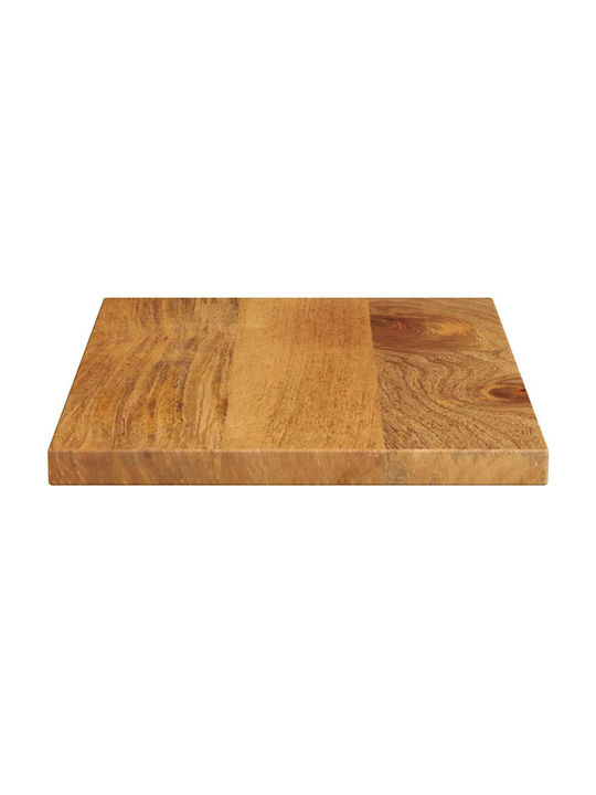 vidaXL Suprafață Rectangulară A Mesei Din Lemn Masiv De Mango 50x30x3.8cm 371628