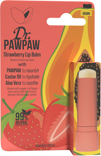 Dr. Pawpaw Lip Balm Strawberry 4gr