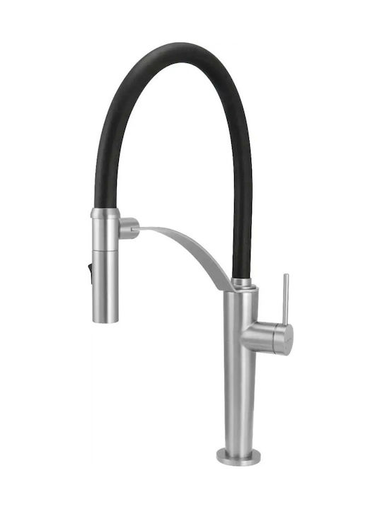 Deante Kitchen Faucet Counter Gray