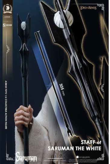 Asmus Collectible Lord of the Rings - Saruman Action-Figur in Maßstab 1:6