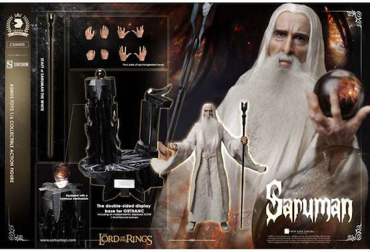 Asmus Collectible Lord of the Rings - Saruman Action-Figur in Maßstab 1:6