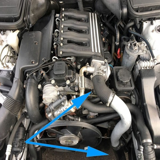 Σωλήνες Intercooler Bmw 3 E46 11617791393
