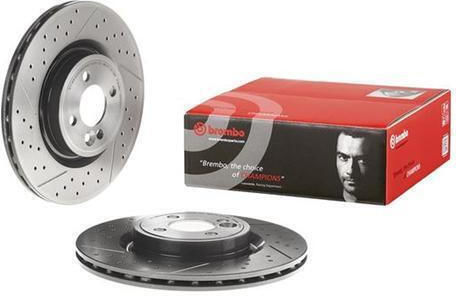 Brembo Prime Δισκόπλακα Αυτοκινήτου Εμπρός Αεριζόμενη Ø316mm 09.b754.21