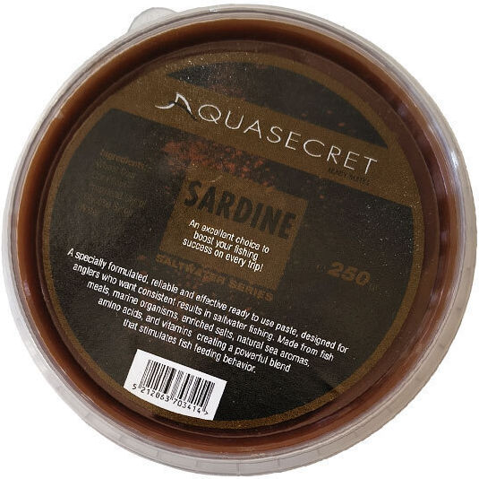 Aquasecret Ready Paste Saltwater Series 250 Gr Ready Bait Paste Pa_flavor Garlic Milk Cheese