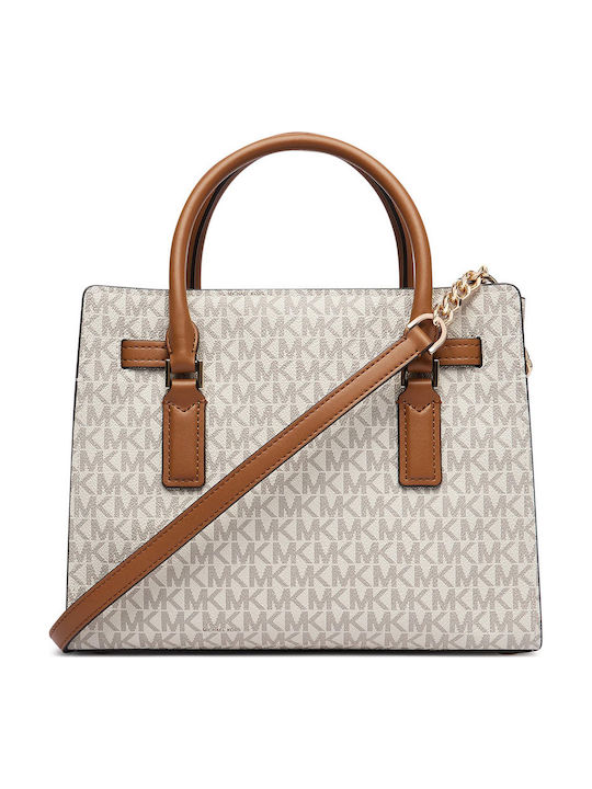 Hamilton Hamilton Leather Women's Satchel Bag Ecru