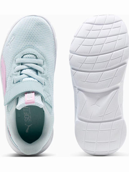 Flexfocus Kids Sports Shoes Running with Hook & Loop Closure Turquoise