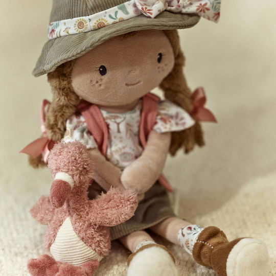 Little Dutch Ranger Rosa Safari Πάνινη Κούκλα 15εκ.