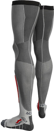 Socks Mx X-leg Vented Pro Grey Red 26704.295 Acerbis