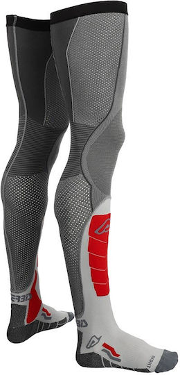 Socks Mx X-leg Vented Pro Grey Red 26704.295 Acerbis