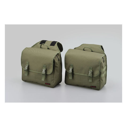 Daytona Henleybegins Throw-over Saddlebag Set 30l Khaki