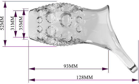Pretty Love Geraldine Thickening Textured Transparent Funda