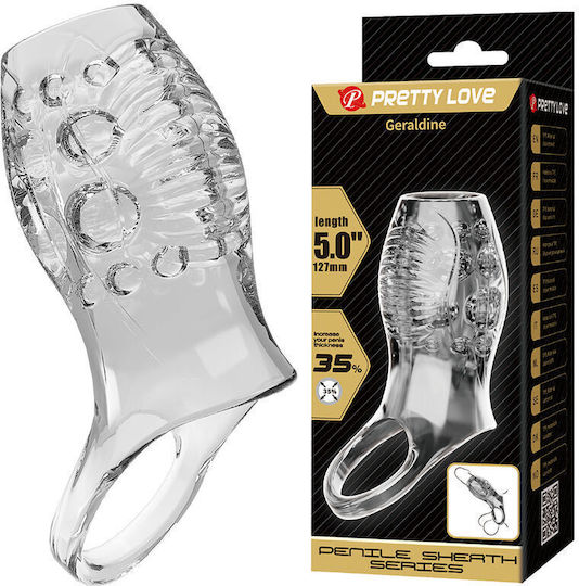 Pretty Love Geraldine Thickening Textured Transparent Funda