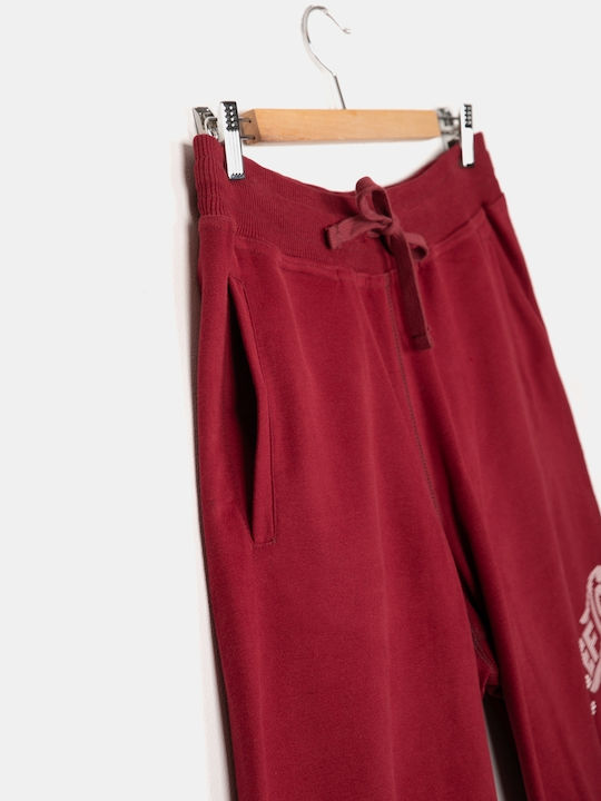 Herren Shorts Burgundisch