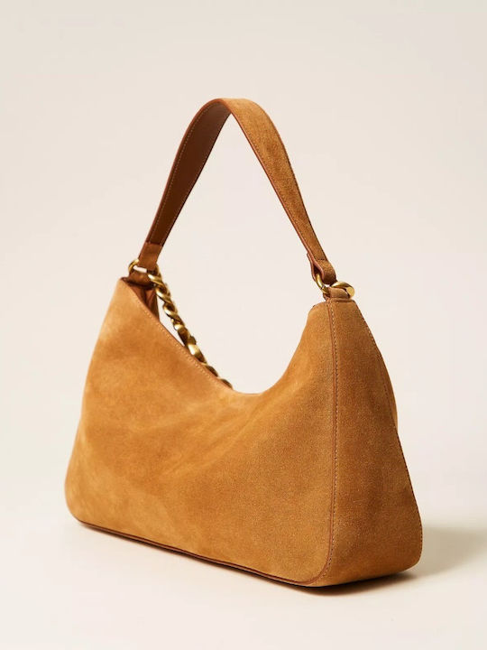 Women's Bag Shoulder Tabac Brown Set