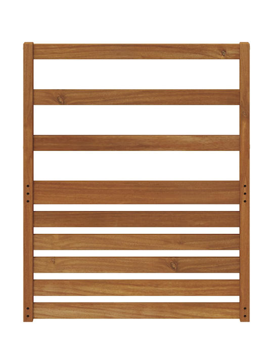 vidaXL Outdoor Chair Wooden Beige Set of 2