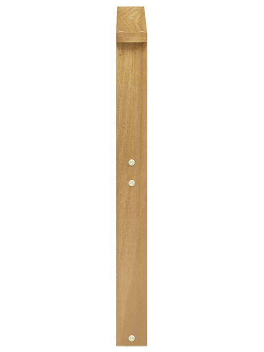 Gartenstühle Hölzernes Beige 2 Stück