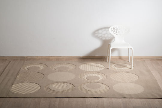 Modern Synthetic Rug Sculpture 2597-f02 Grey 0.80x1.50 Grey