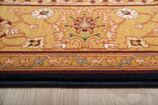 Klassischer Wohnzimmer Teppich aus Wolle Elite 2117 1,50x2,30 Decostar Blauer