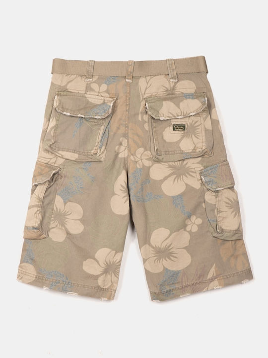 Herren Shorts Cargo Khaki