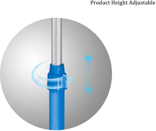 Ventilator Sockel Durchmesser 45.72cm Blau