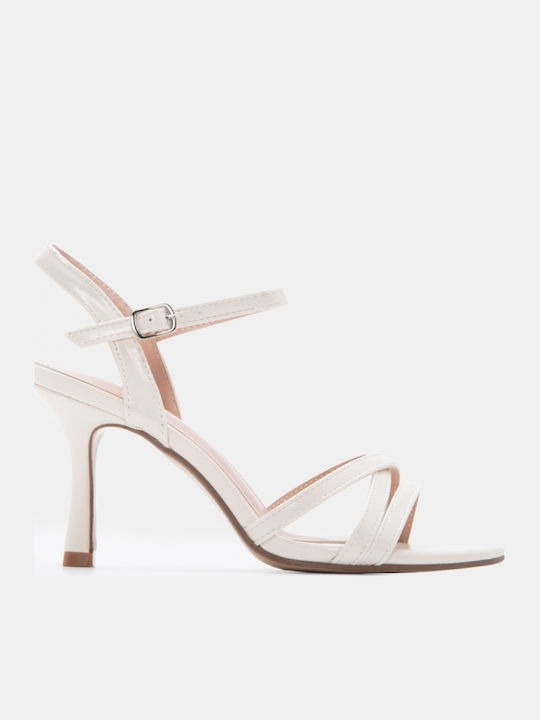 Damen Sandalen Beige