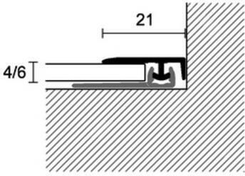 Basis Profil Lvt Click Pt 4 Sa 85083 Decostar